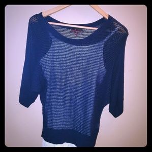 Knit sweater top